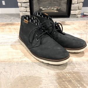 Rare Vans leather lace up dress shoes men’s 11